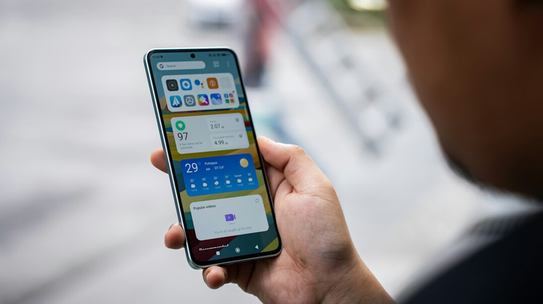 digital insurance app on smartphone